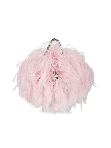 givenchy kenny feather bag|Givenchy Kenny Ostrich Feather Top Handle Bag .